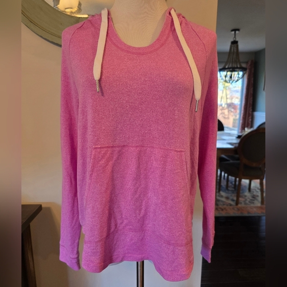 Koolaburra By Ugg Size XS French Terry Lightweight Pullover Hoodie Pink Soft - Picture 2 of 12